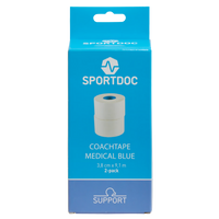 Coachtape - Medical Blue 2 pack